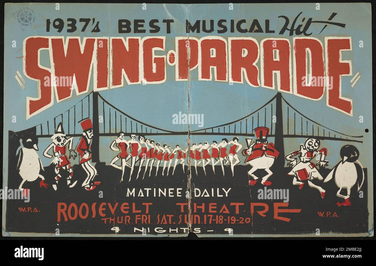 Swing Parade, [193]. '1937's Best Musical Hit!...Roosevelt Theatre