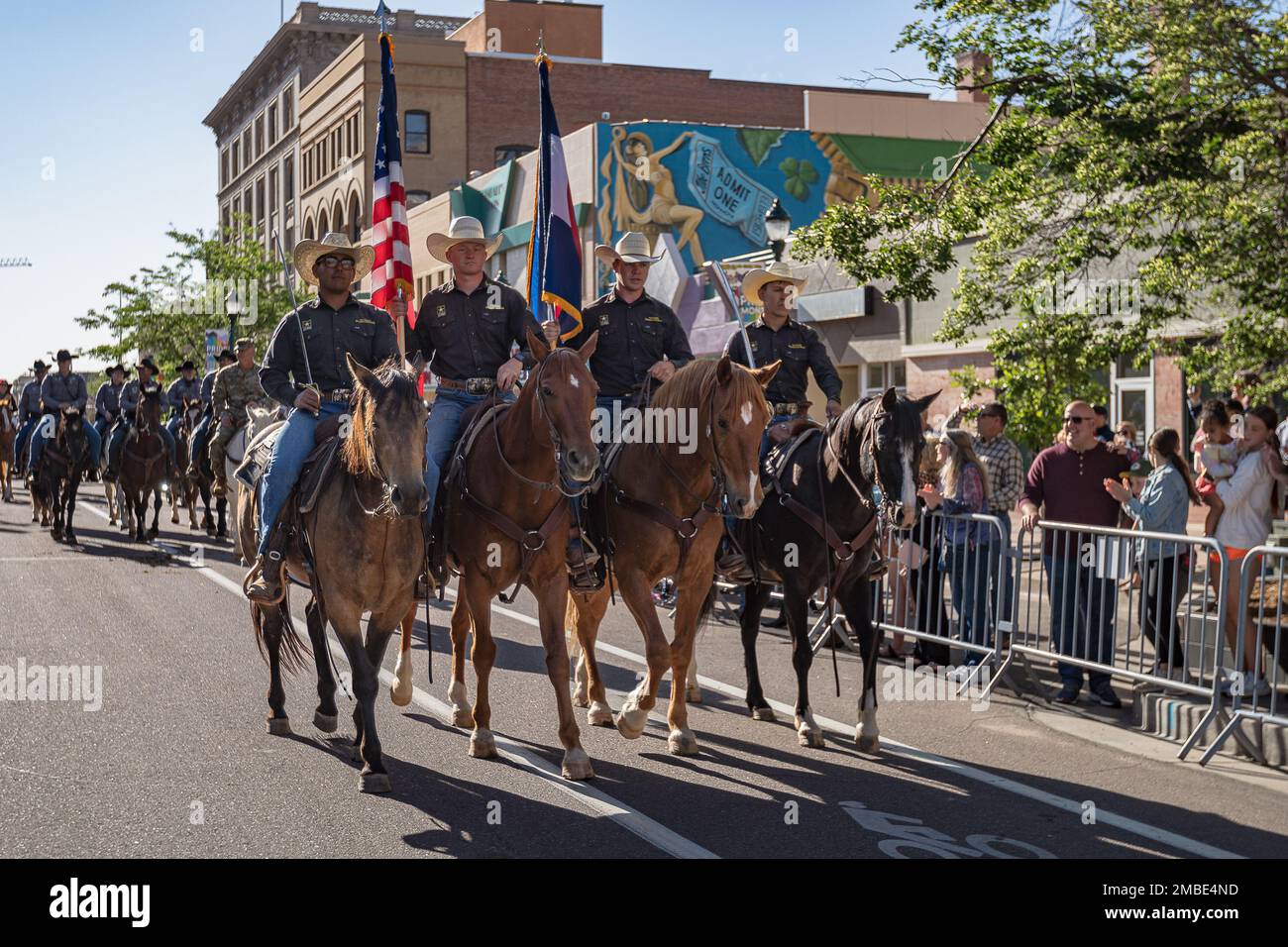 Fort Carson Rodeo Riders Pikes peak bust rodeo hi-res stock photography and images - Alamy