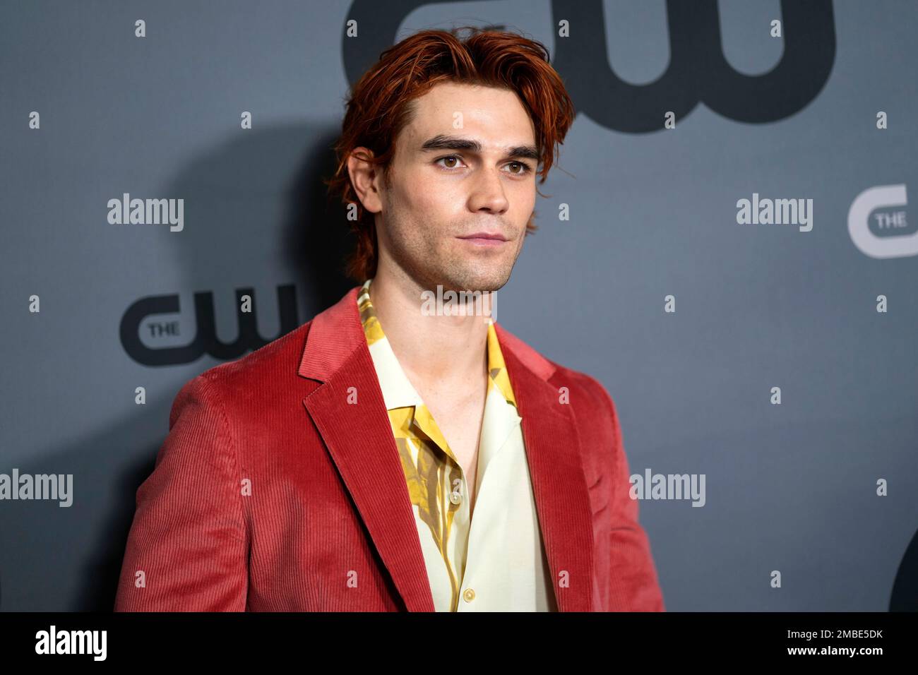 KJ Apa attends The CW Network 2022 Upfront at New York City Center on