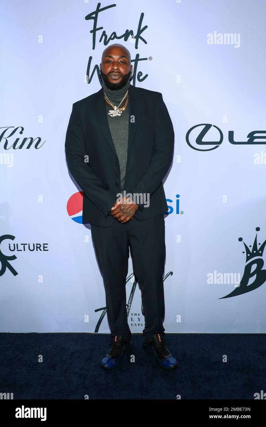 Ceaser Emanuel attends The Notorious B.I.G.'s 50th birthday dinner at