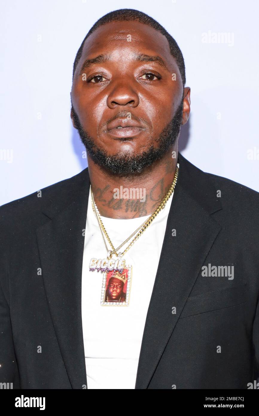 Lil Cease attends The Notorious B.I.G.’s 50th birthday gala dinner at
