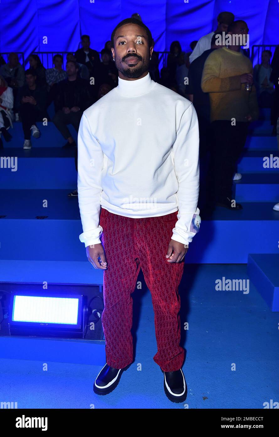 michael b jordan dior sweater