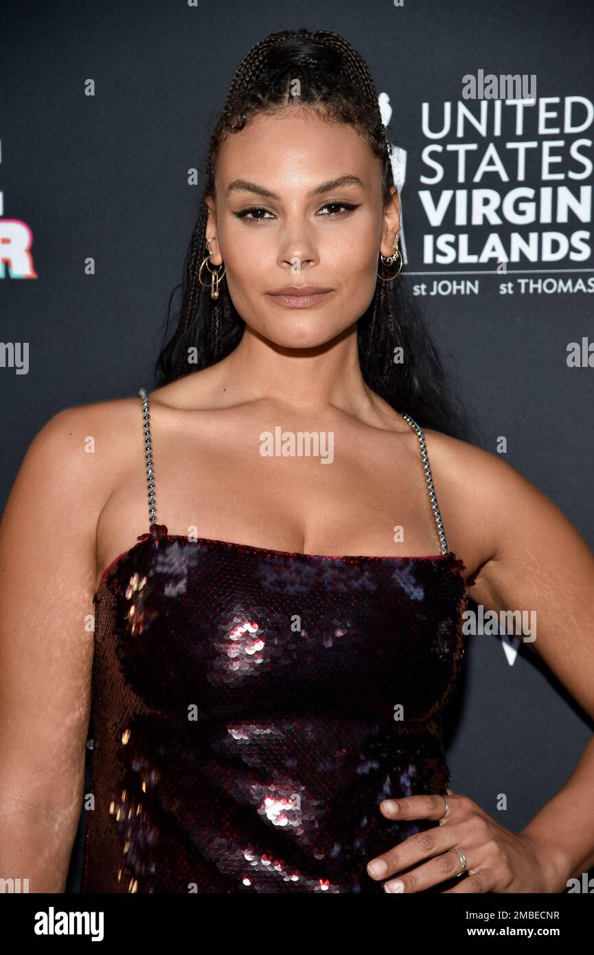Marquita Pring attends the Sports Illustrated Swimsuit 2022 issue