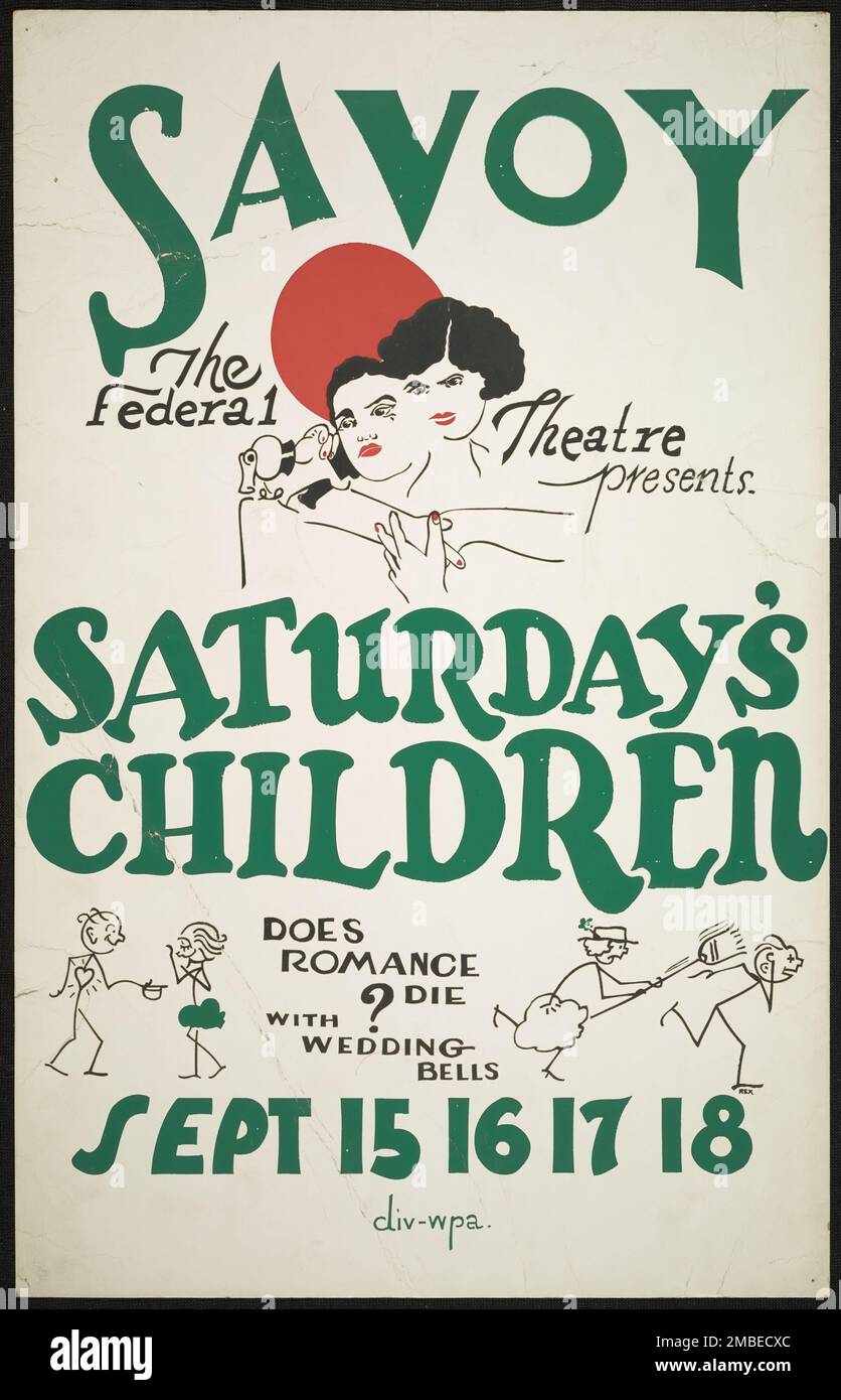 The Works Progress Administration in Ohio presents the Federal Theatre for youth in 