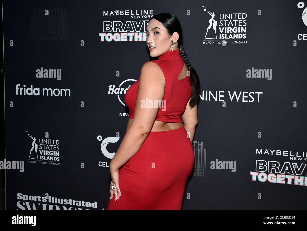 Cover model Yumi Nu attends the Sports Illustrated Swimsuit 2022 issue