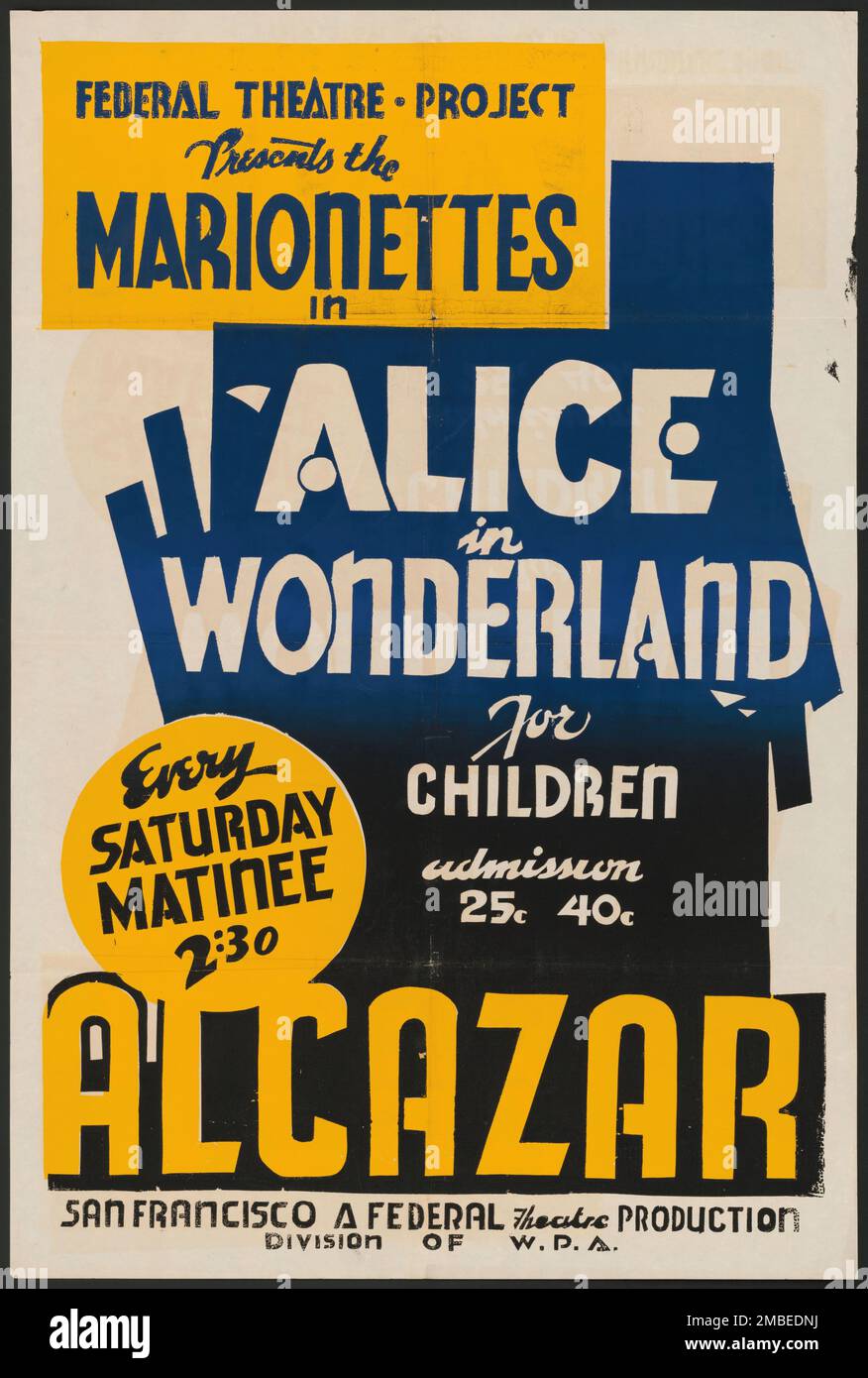 The Works Progress Administration in Ohio presents the Federal Theatre for youth in 