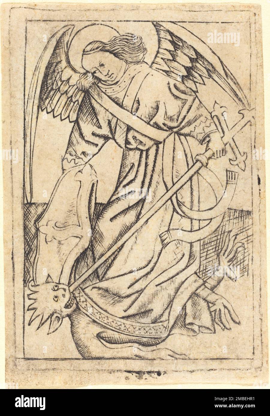 Saint Michael, c. 1460/1470. Stock Photo
