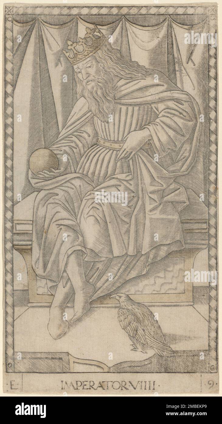 Imperator (Emperor), c. 1465. Stock Photo