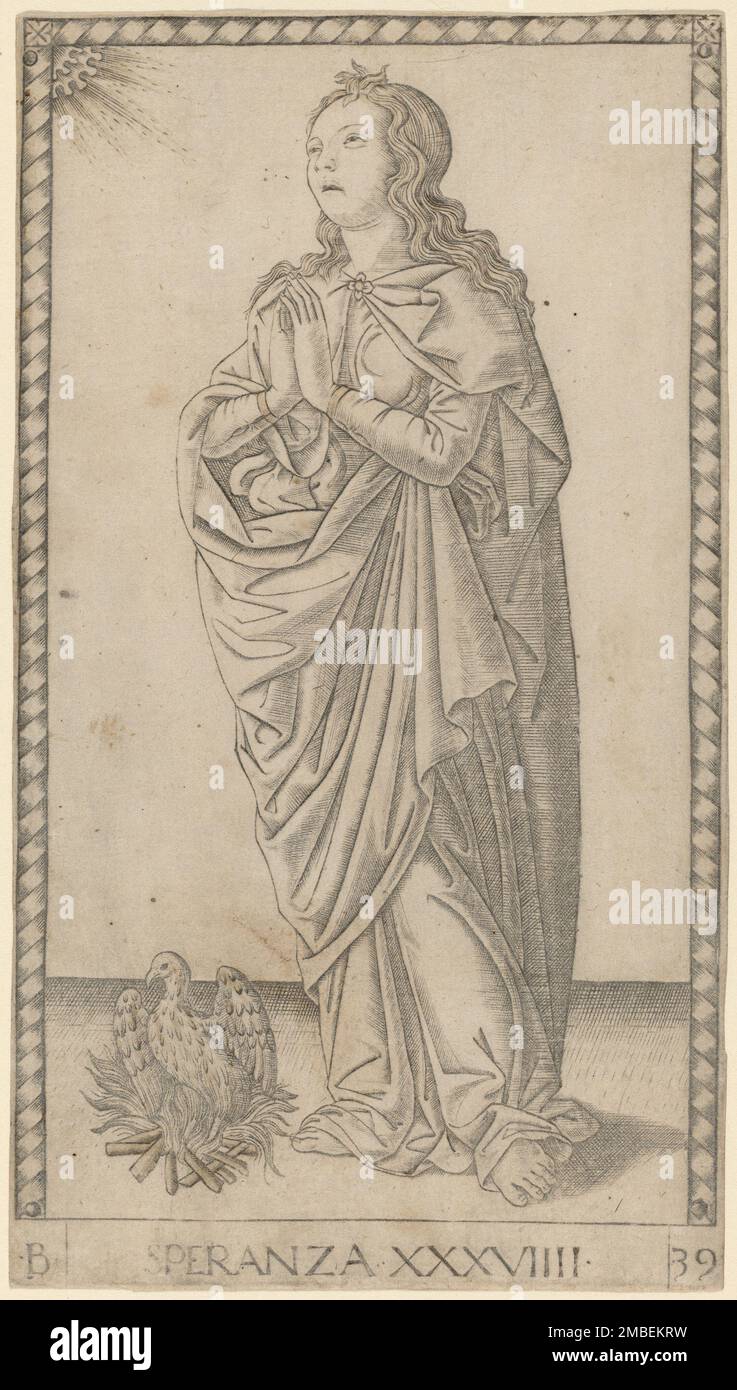 Speranza (Hope), c. 1465. Stock Photo