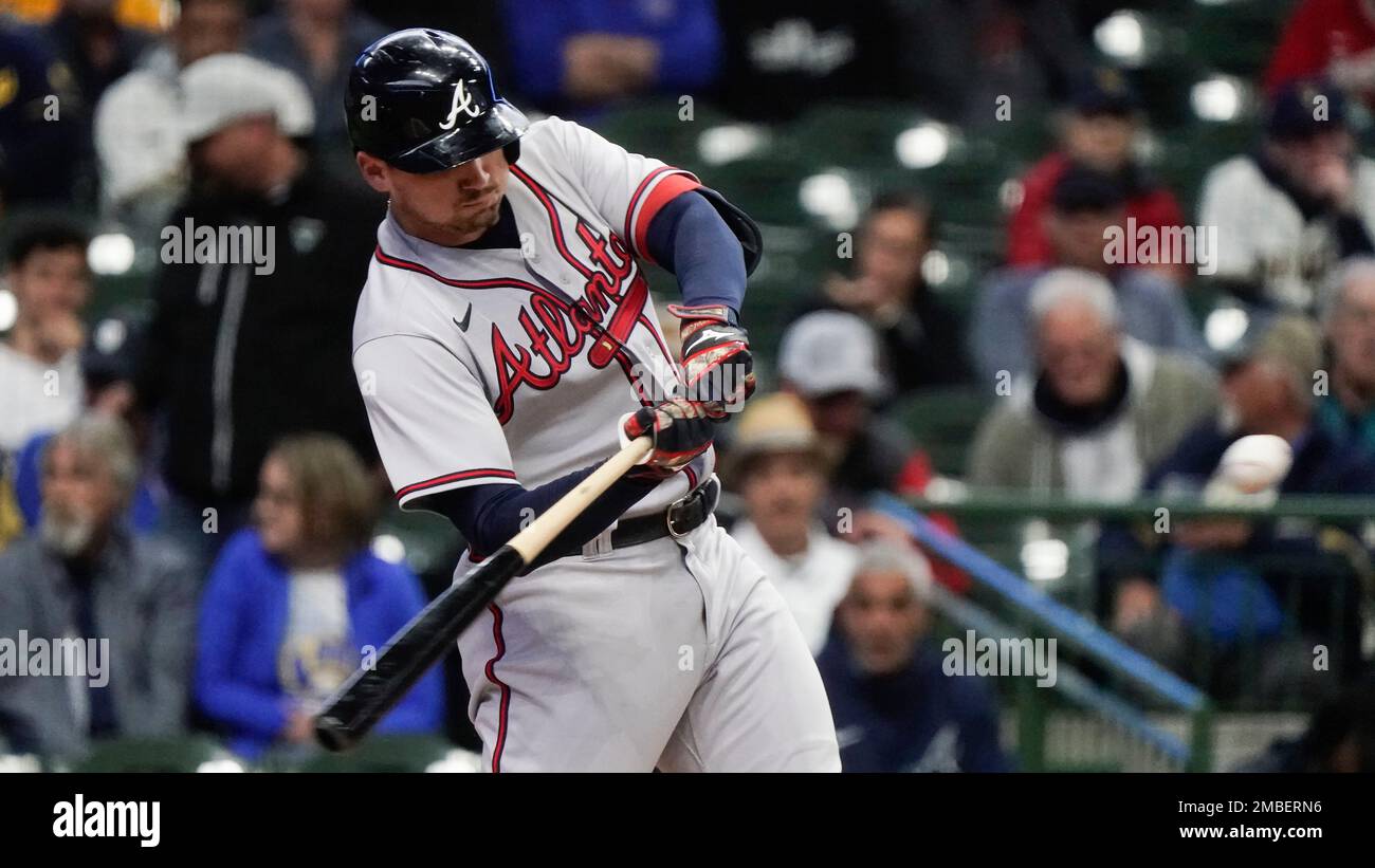 Austin Riley  Atlanta Braves vs. Miami Marlins 4.2023 in 2023