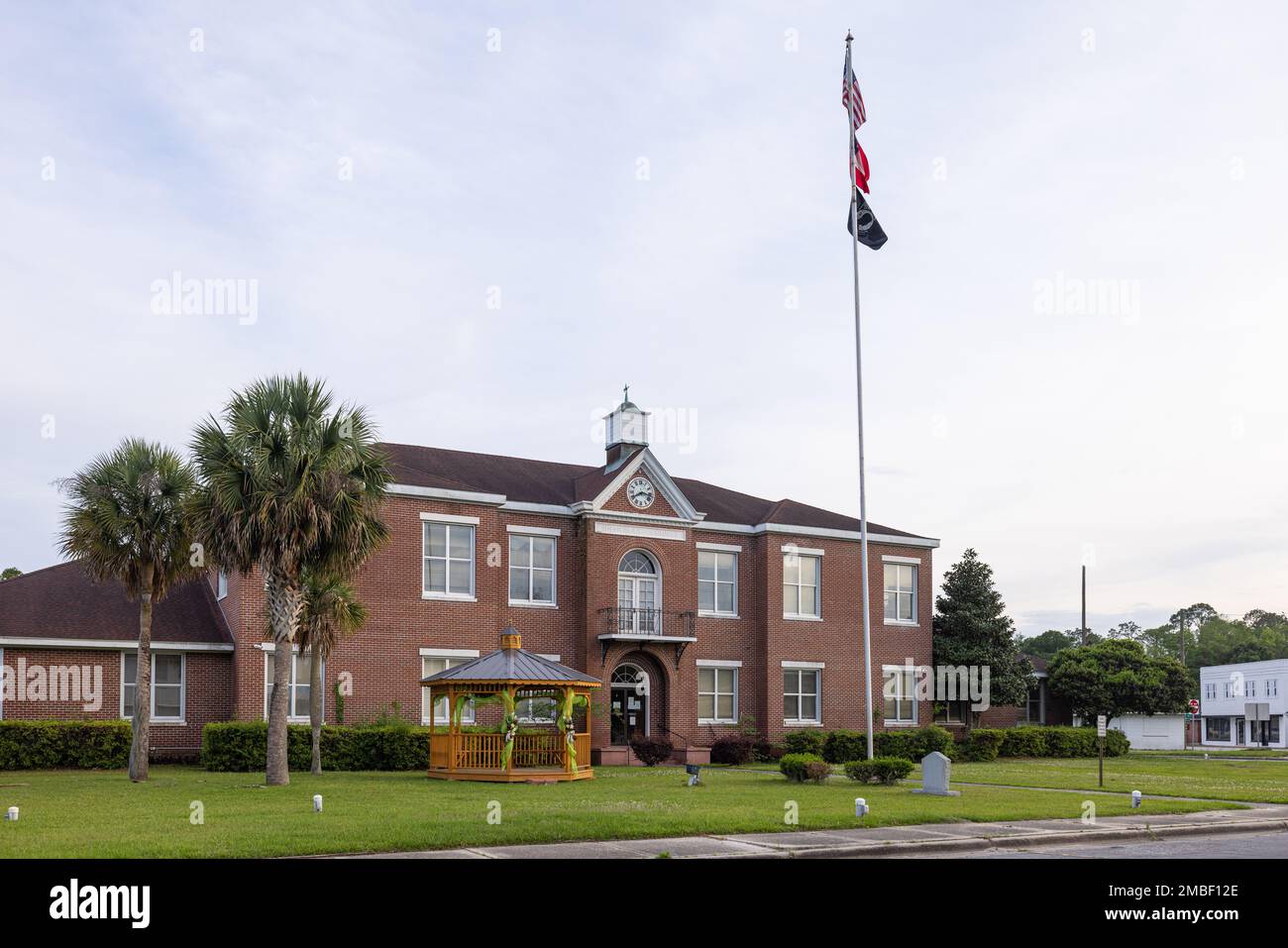 Nahunta, USA April 16, 2022 The Brantley County Courthouse