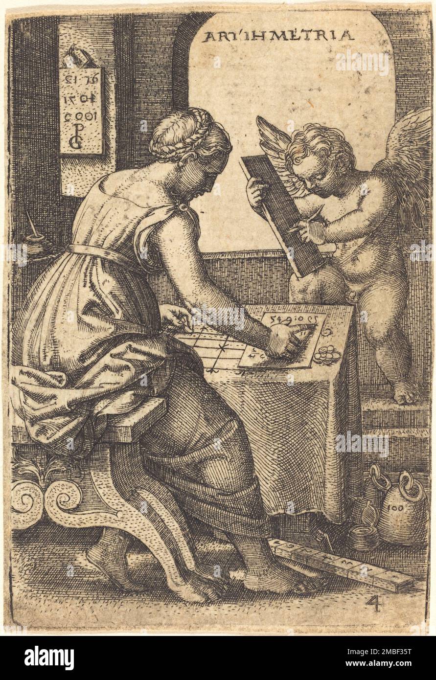Allegory of arithmetic hi-res stock photography and images - Alamy