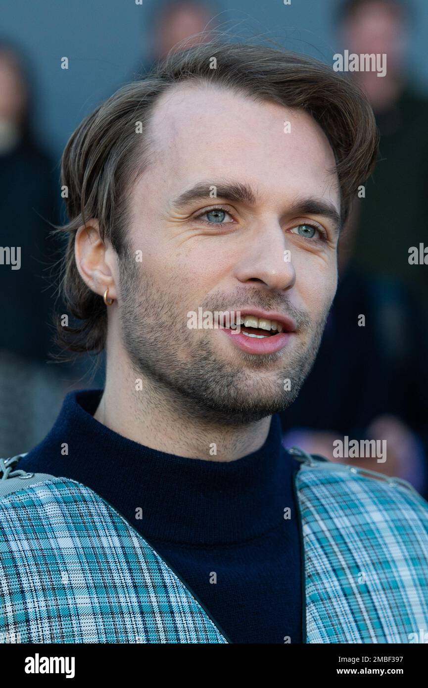 Squeezie attending the Dior Homme Menswear FallWinter 20232024 show