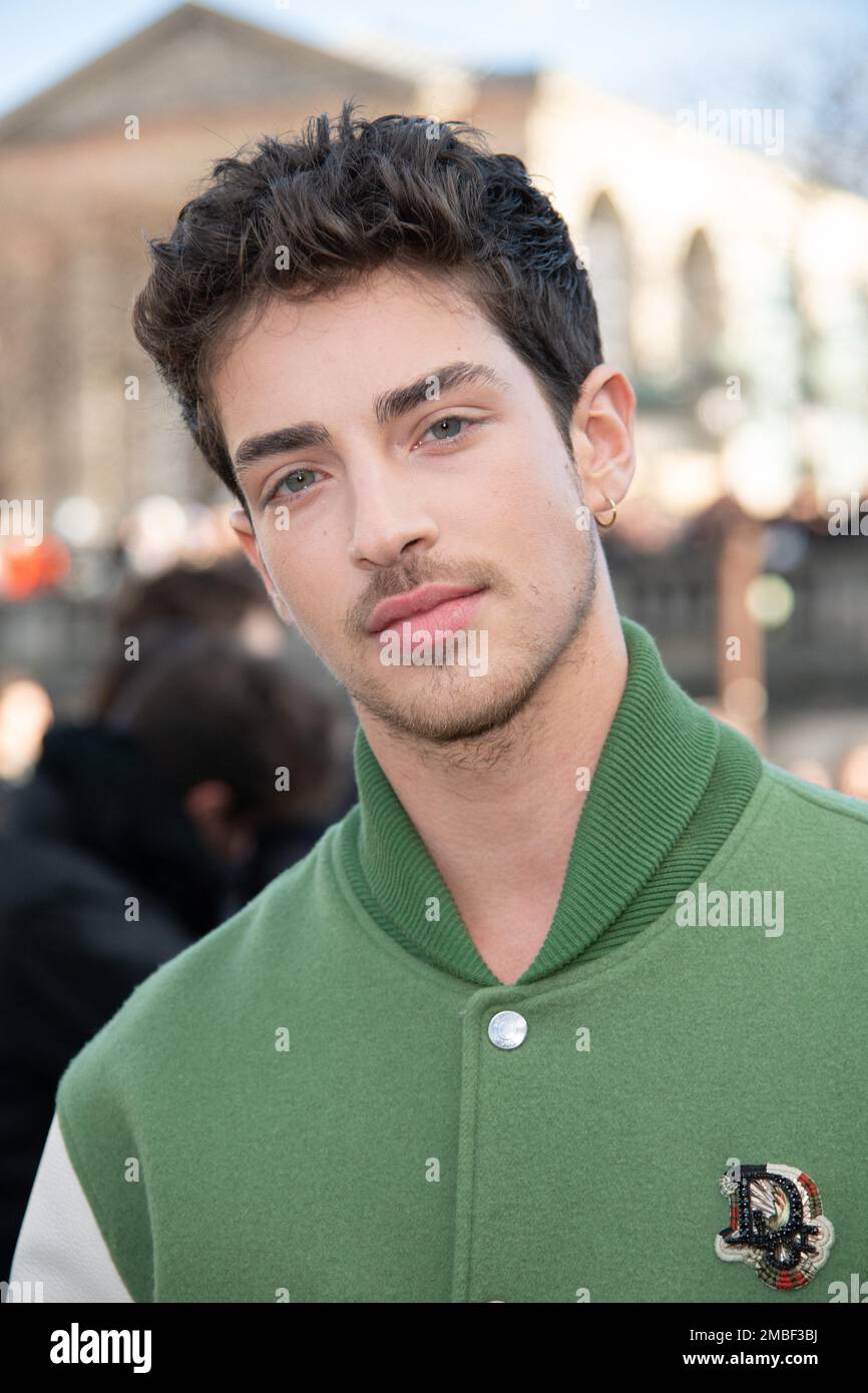 Manu Rios attending the Dior Homme Menswear Fall-Winter 2023-2024 show