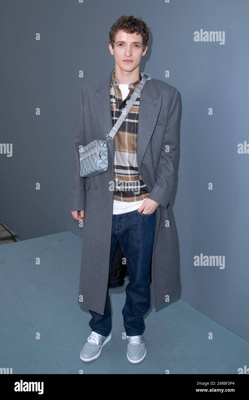 Aliocha Schneider attending the Dior Homme Menswear Fall-Winter 2023-2024  show as part of Paris Fashion Week in Paris, France on January 19, 2023.  Photo by Aurore Marechal/ABACAPRESS.COM Stock Photo - Alamy