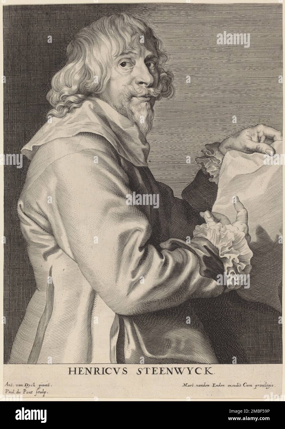 Henricus Steenwyck, before 1641. Stock Photo