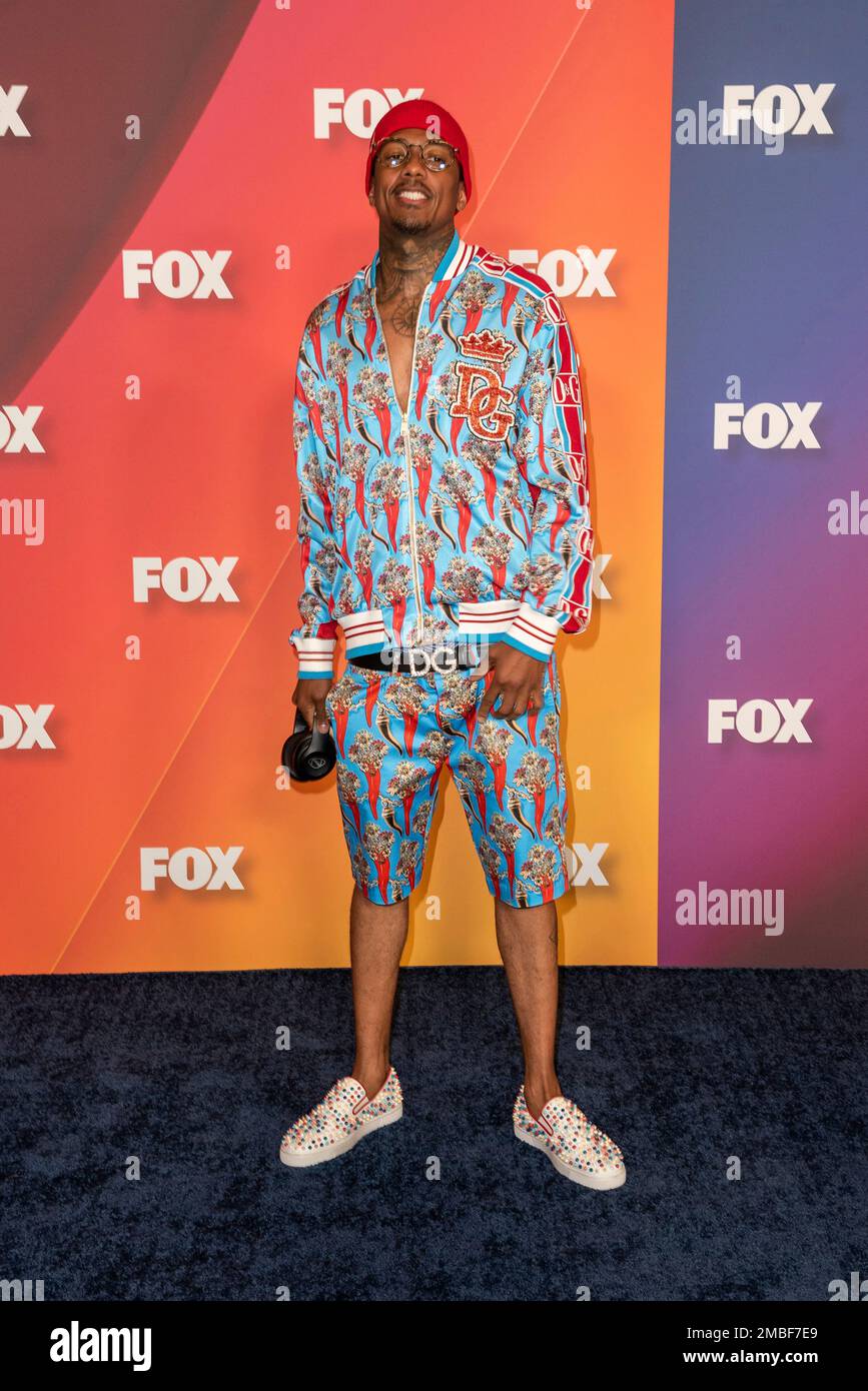 Nick Cannon attends the FOX 2022 Upfront presentation at the Four
