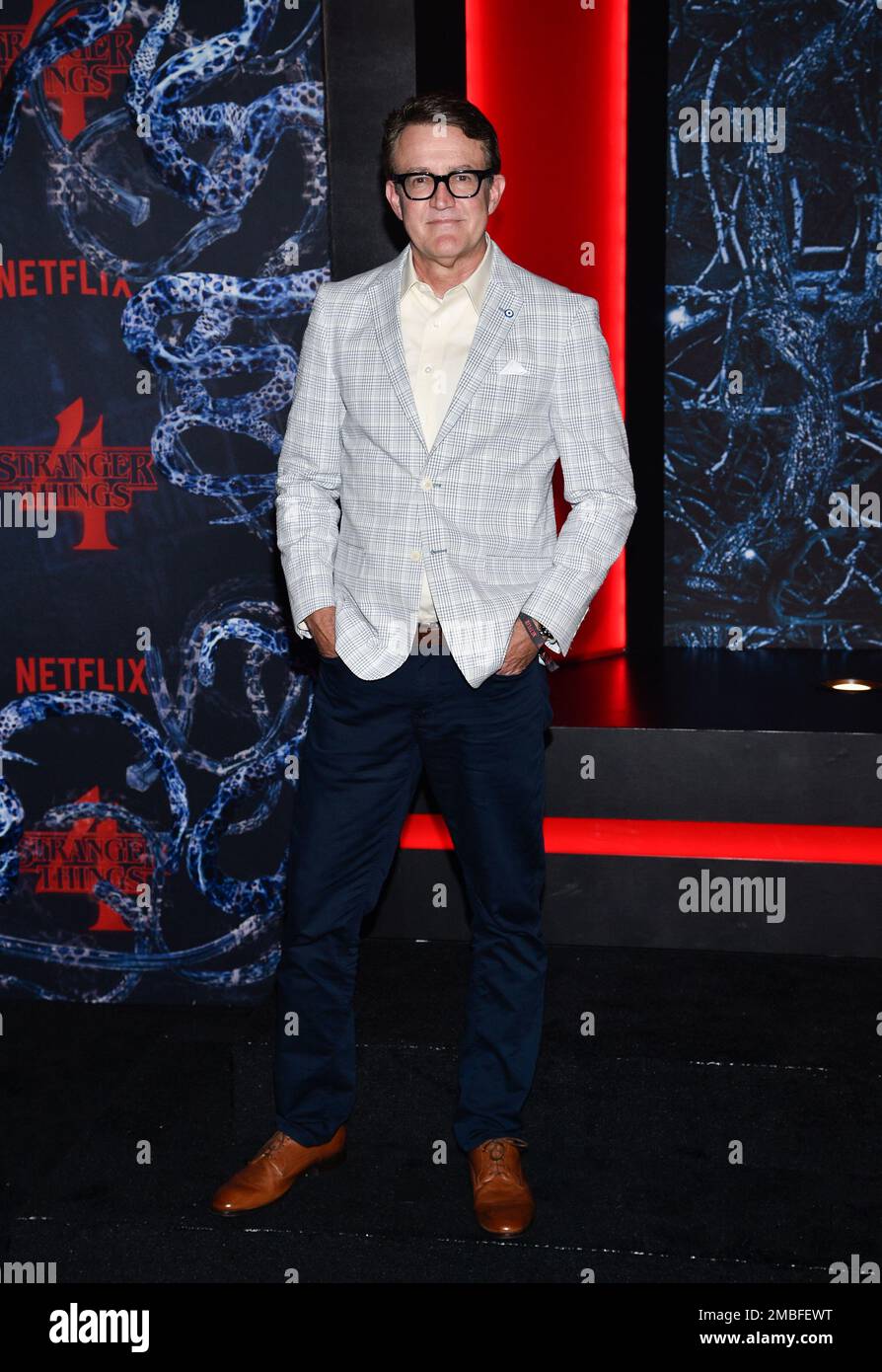 Joe Chrest attends the premiere of “Stranger Things” season four at