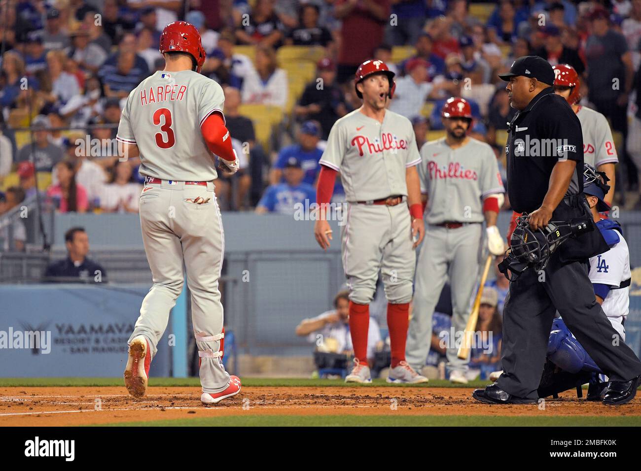 Bryce Harper And Rhys Hoskins Philadelphia Phillies Rhys Bryce