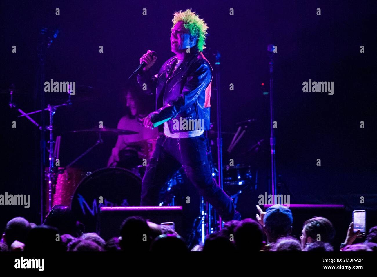 Mod Sun performs on stage on Friday, May 13, 2022, in Toronto. (Photo ...