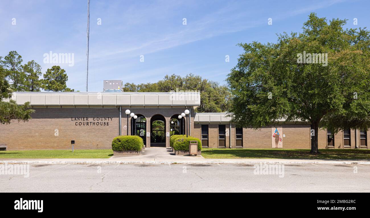 Lakeland, USA April 17, 2022 The Lanier County Courthouse