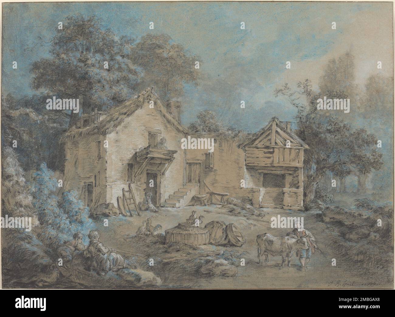 Black people farm 18th century hi-res stock photography and images - Alamy