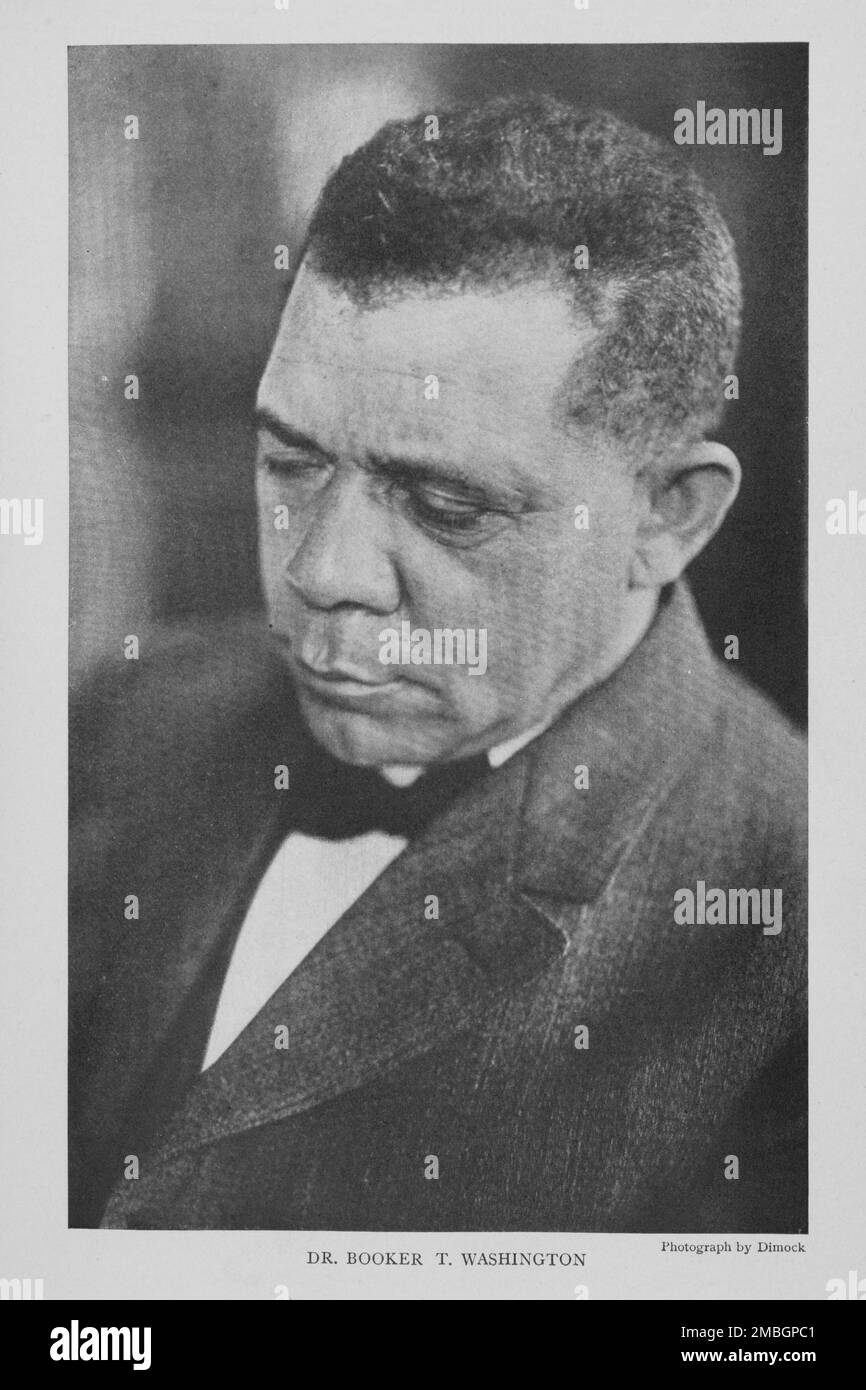 Dr. Booker T. Washington, 1908 Stock Photo Alamy
