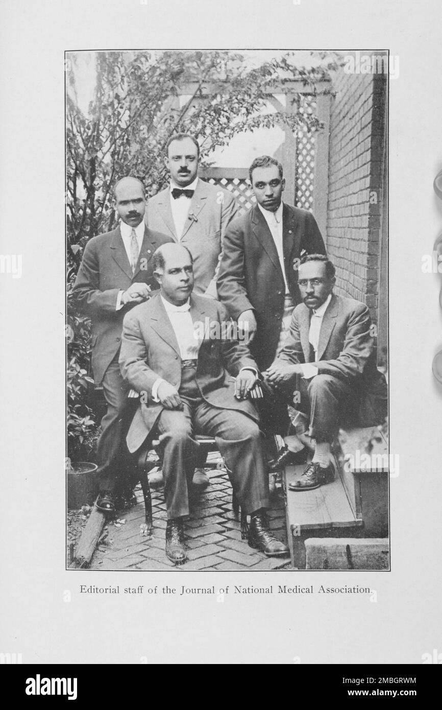 Editorial staff of the Journal of National Medical Association 1916