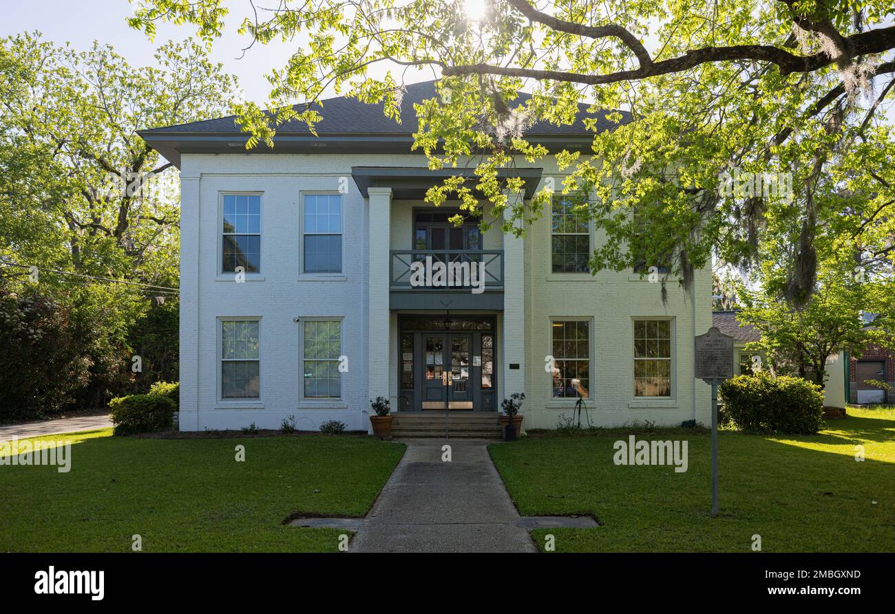 Fort Gaines, USA April 19, 2022 The Clay County Courthouse