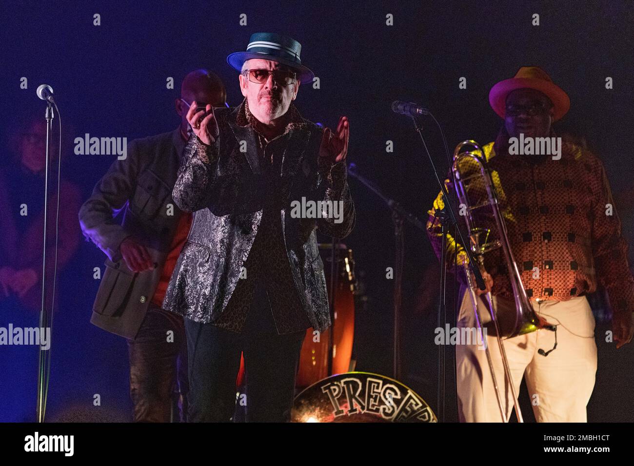 Elvis Costello performs at Preservation Hall's 60th Anniversary