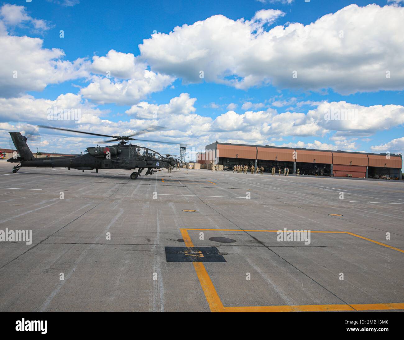 U.S. Army Lt. Col. Phillip Cain, 110 Attack Battalion commander