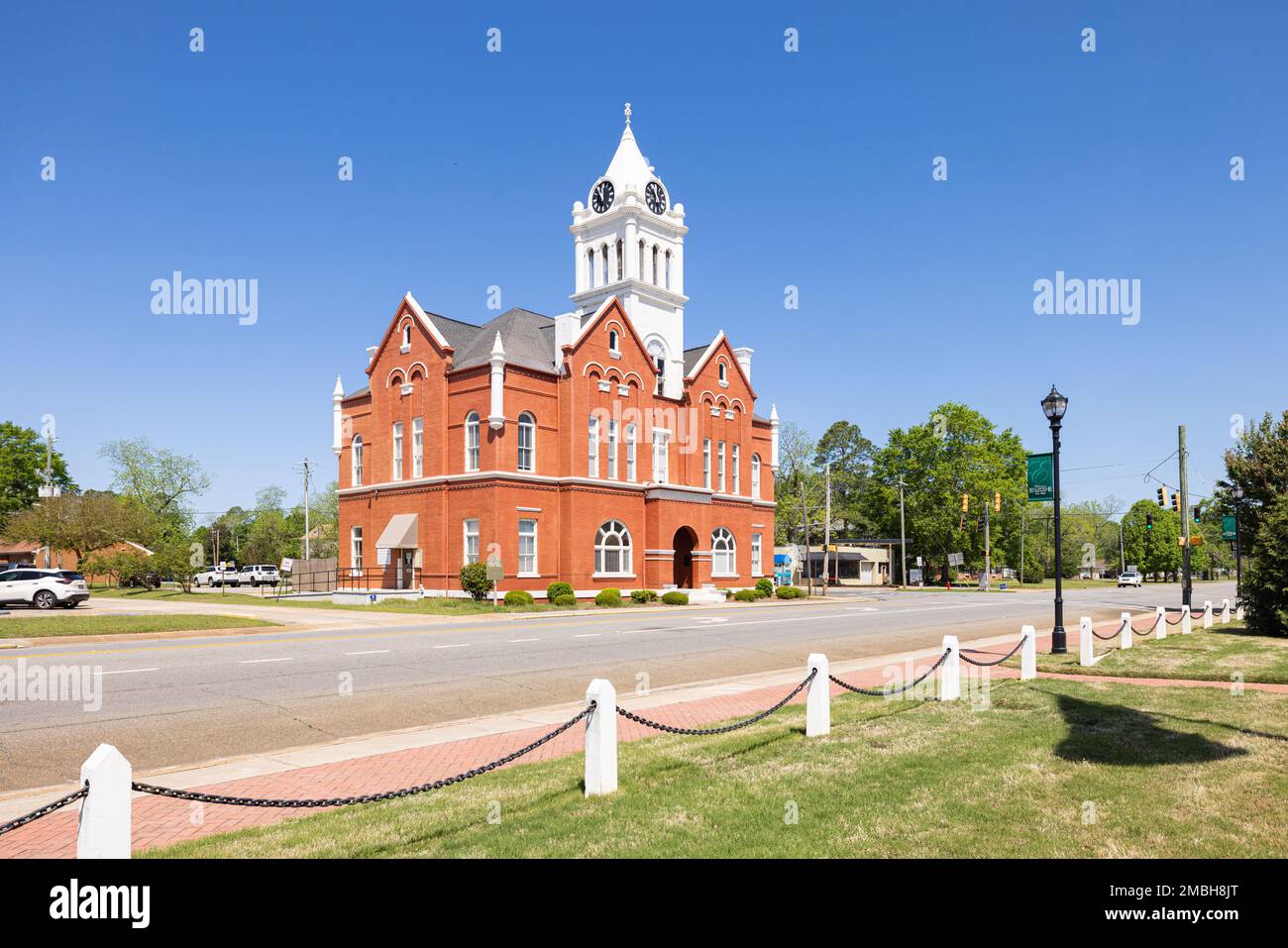 Ellaville, USA April 19, 2022 The Schley County Courthouse