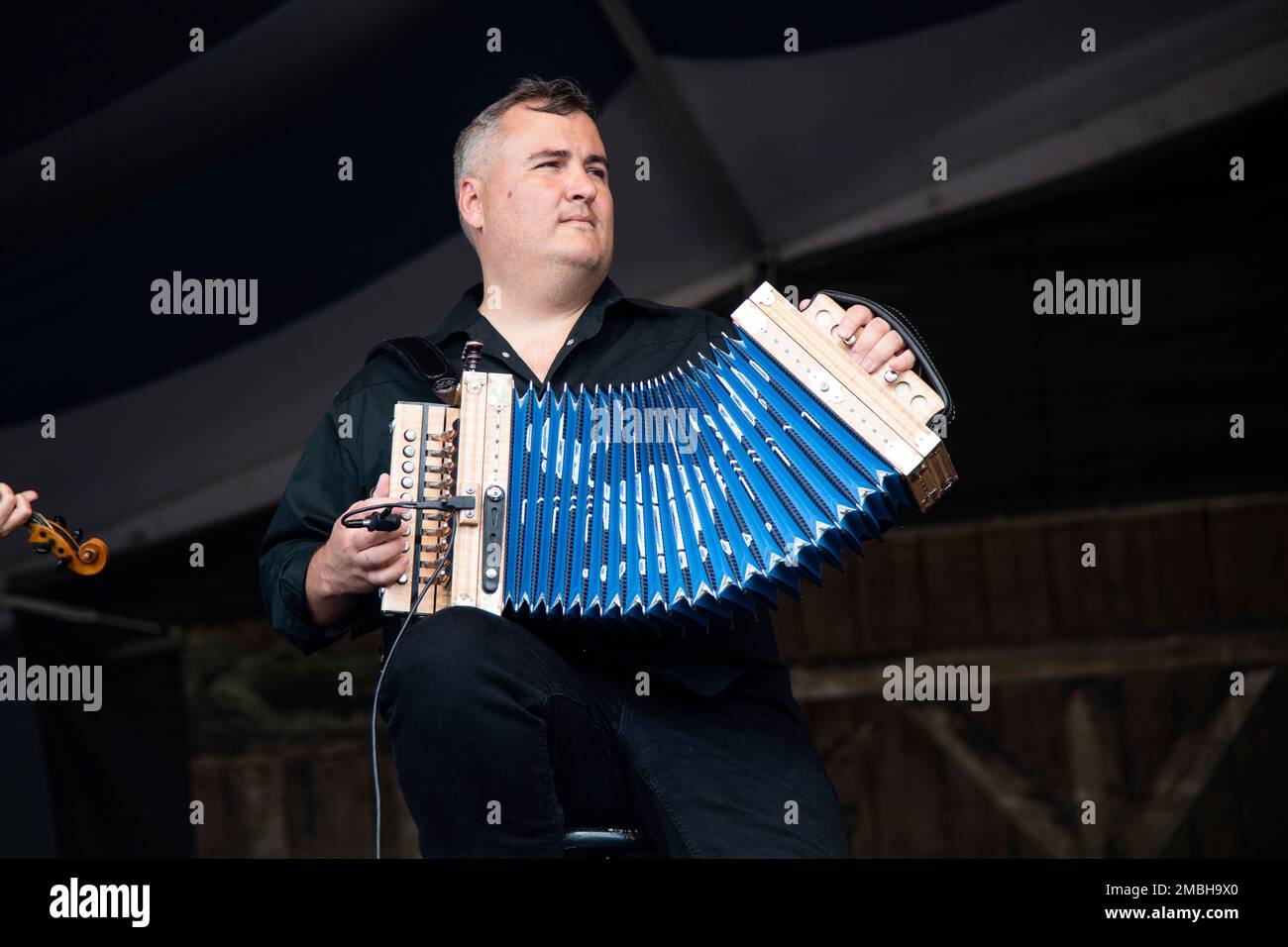 Members of The Daiquiri Queens perform at the New Orleans Jazz and Heritage Festival, on