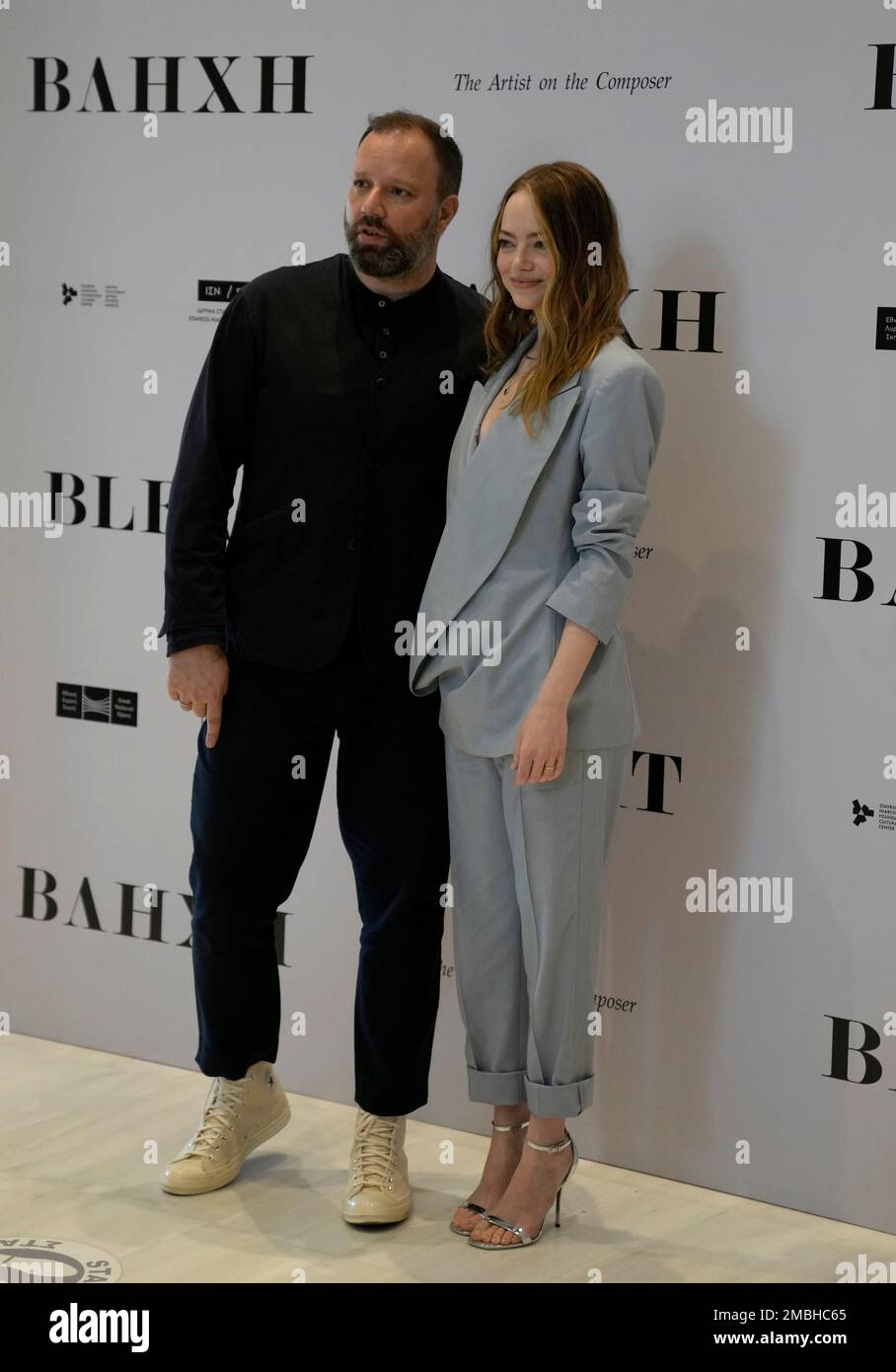 May 6, 2022, Athens, Greece: Actress EMMA STONE at the premiere of the  short, silent black and white film 'Bleat' in Athens. (Credit Image: ©  Aristidis Vafeiadakis/ZUMA Press Wire Stock Photo - Alamy