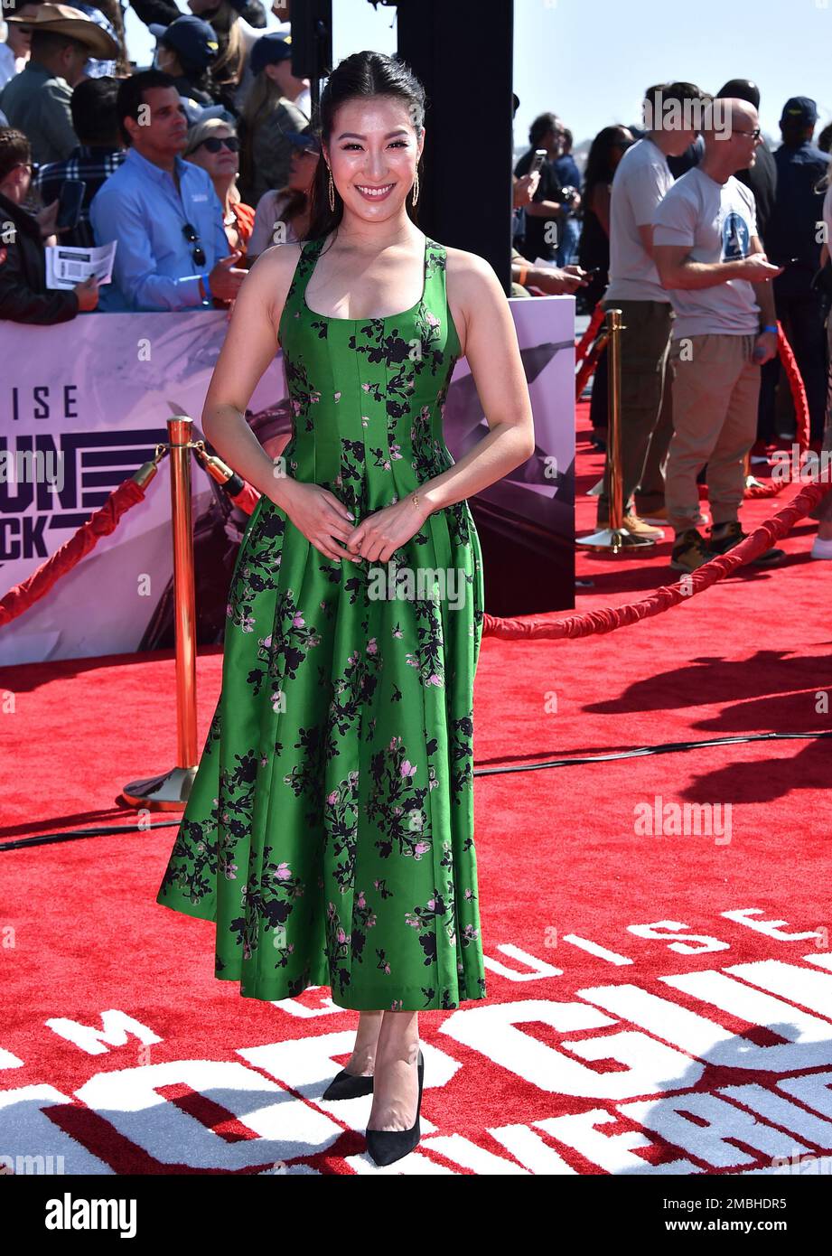 Kara Wang arrives at the world premiere of 