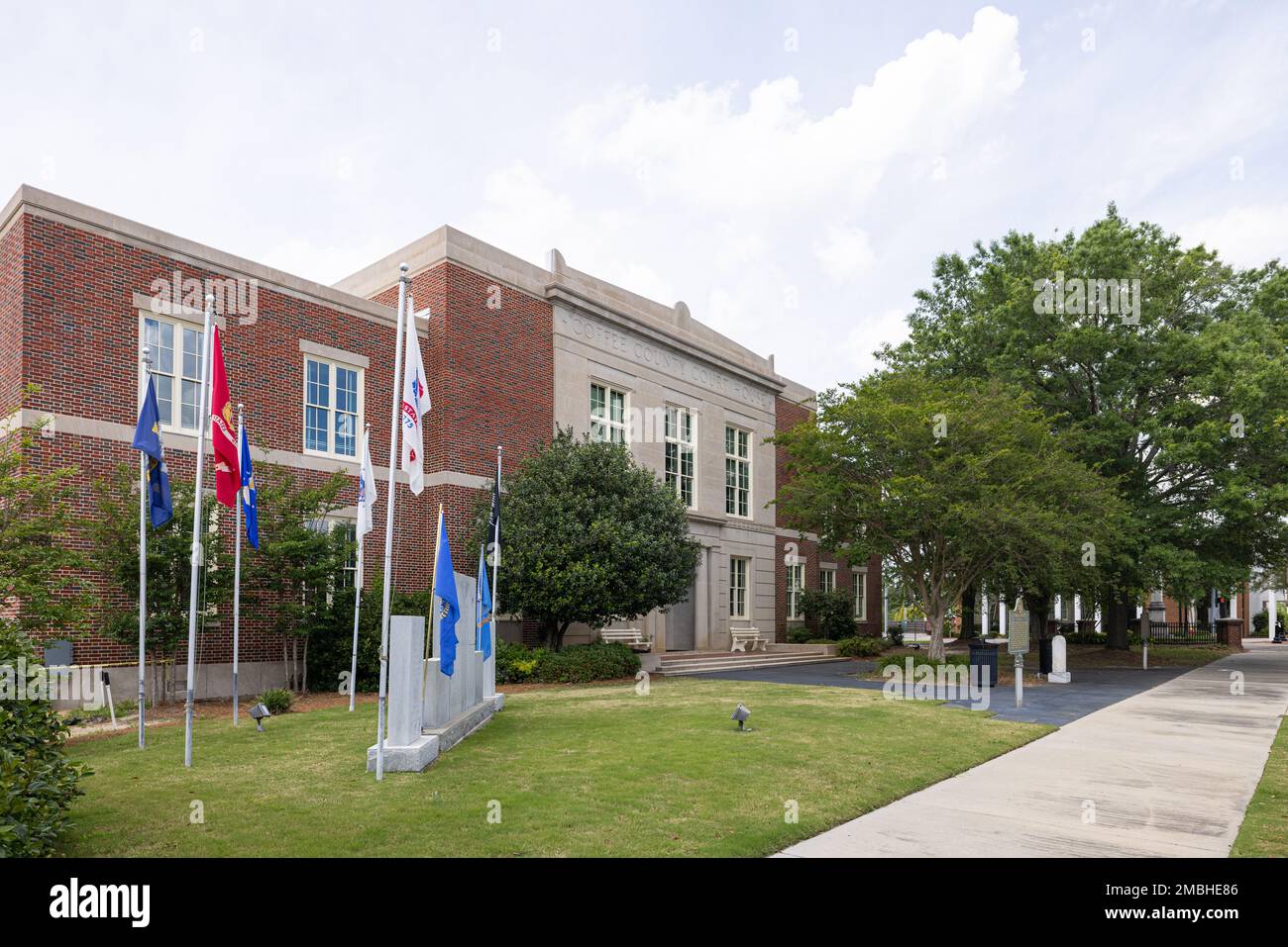 Douglas, USA April 17, 2022 The Coffee County Courthouse