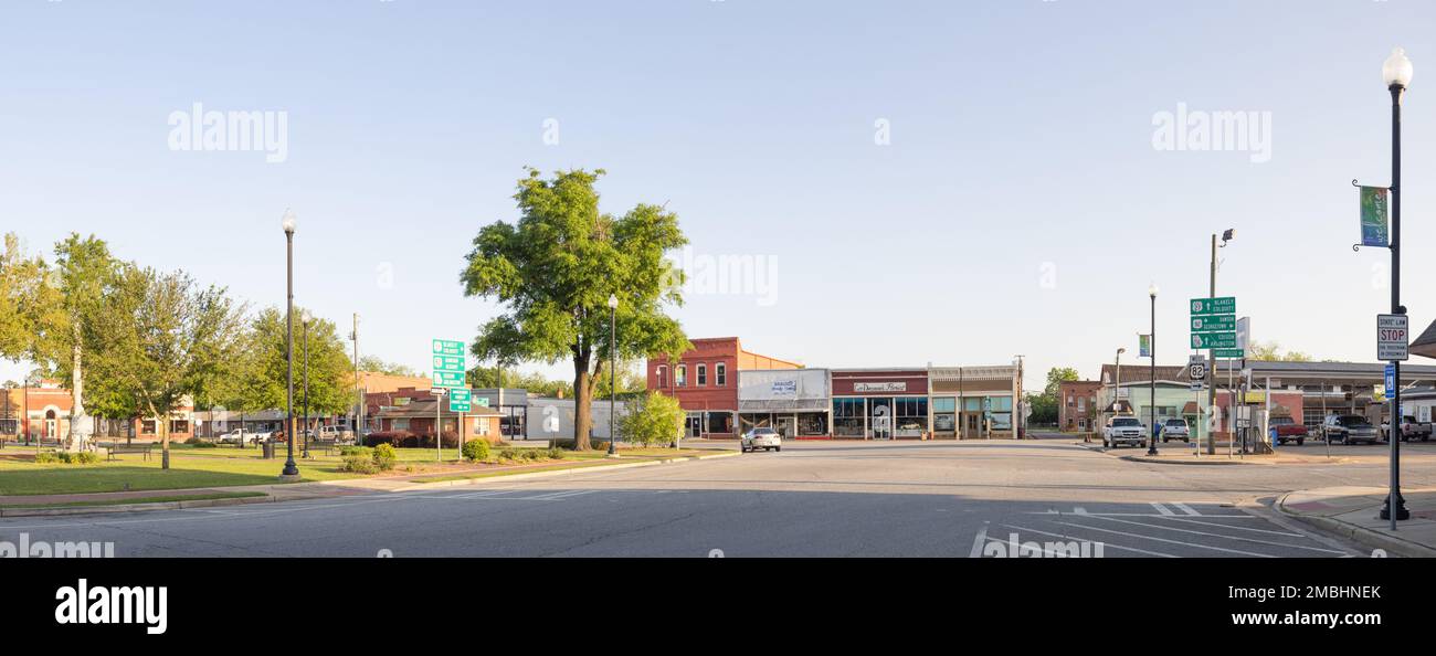 Cuthbert, USA April 19, 2022 The Cuthbert Historic District Stock Photo Alamy