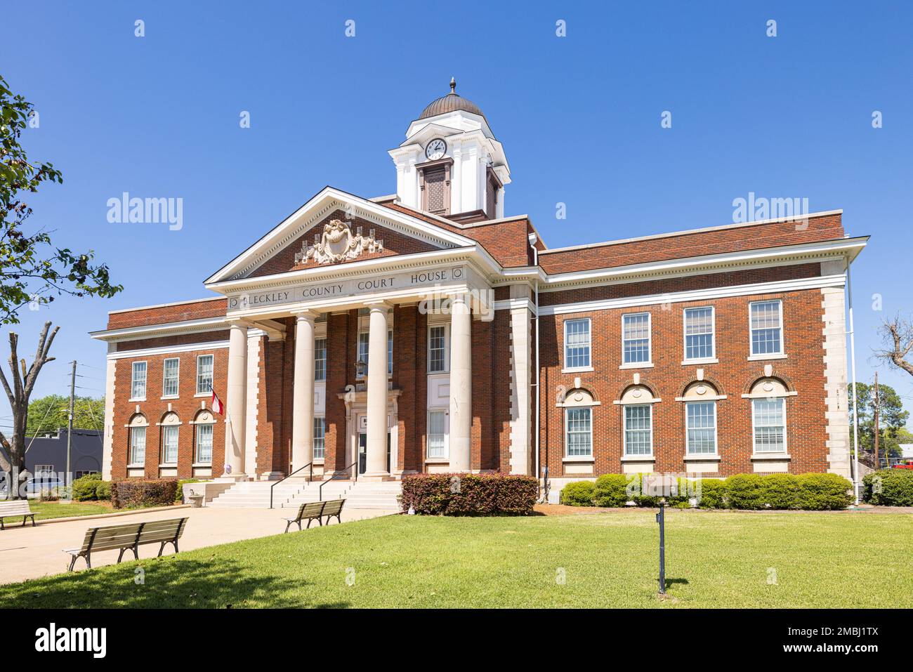 Cochran, USA April 19, 2022 The Bleckley County Courthouse