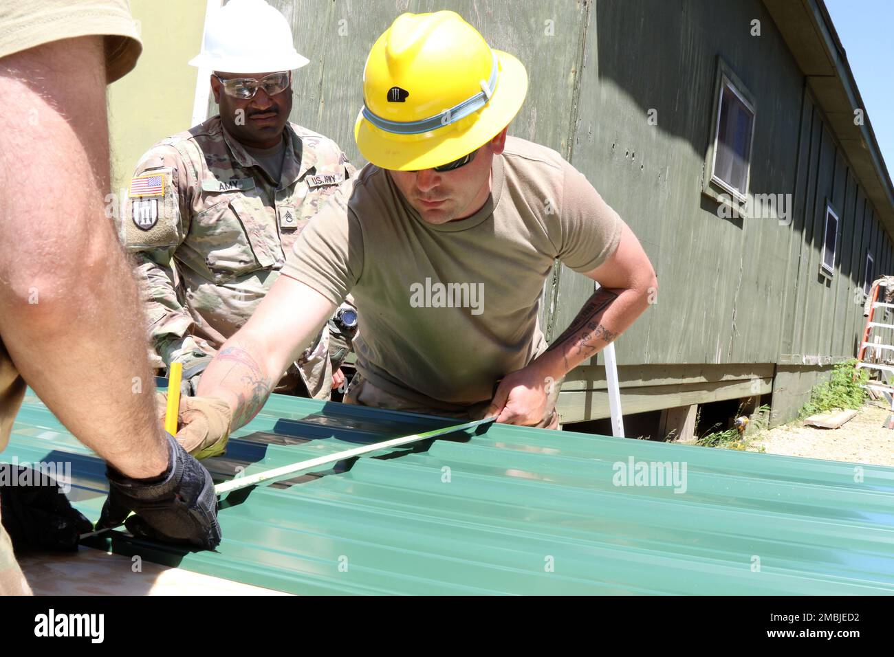 Army Reserve Staff Sgt. Ethan Cowell, construction squad leader, 389th