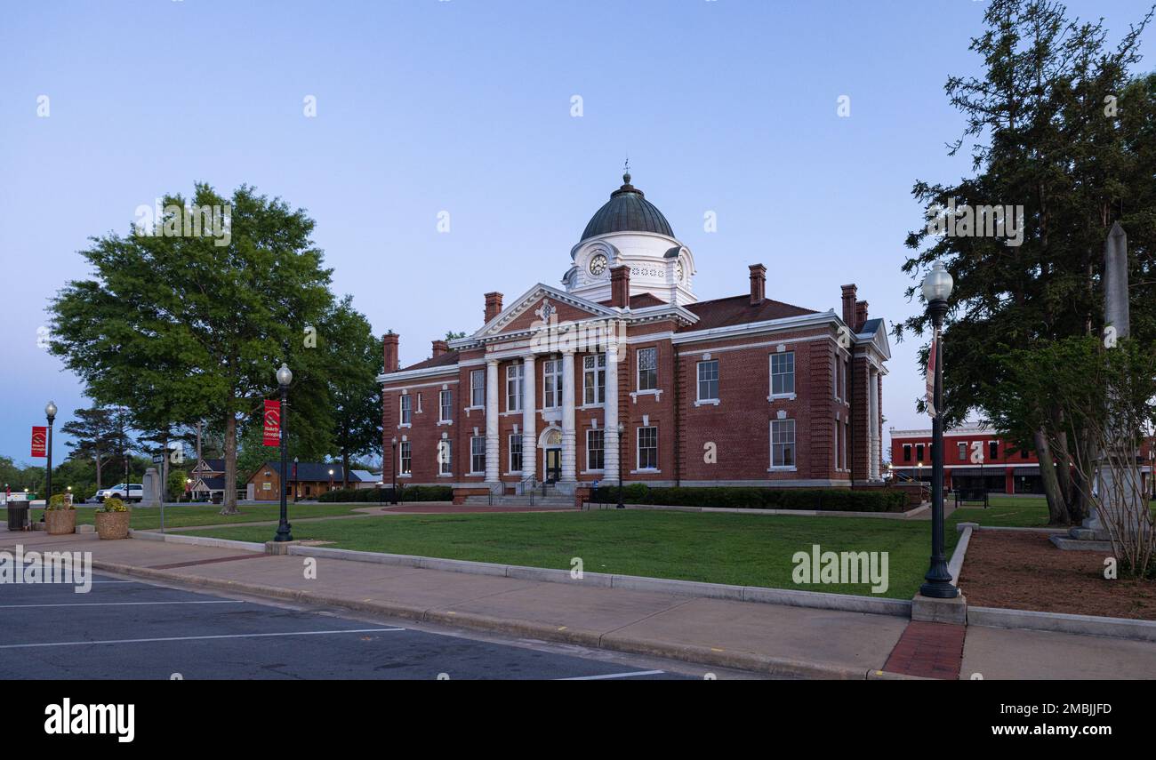 Blakely, USA April 19, 2022 The Early County Courthouse