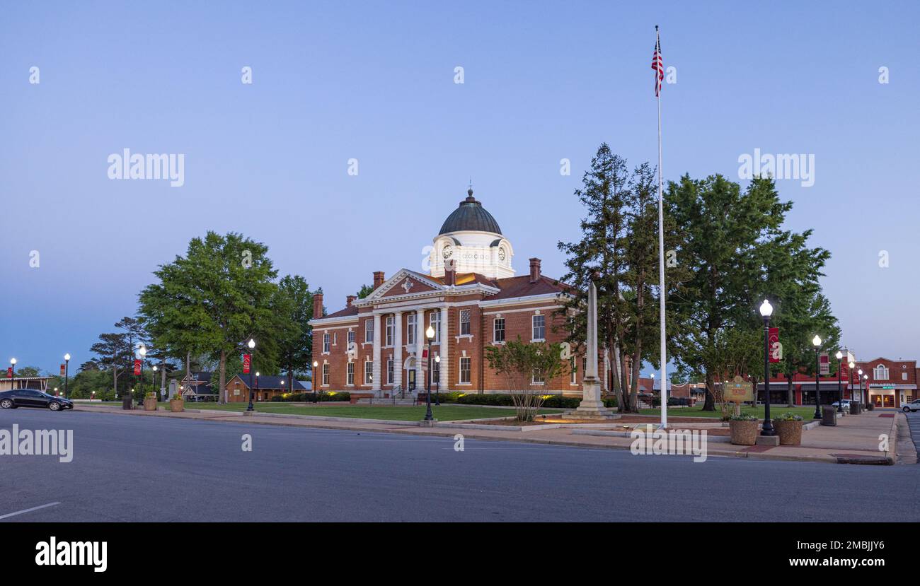Blakely, USA April 19, 2022 The Early County Courthouse