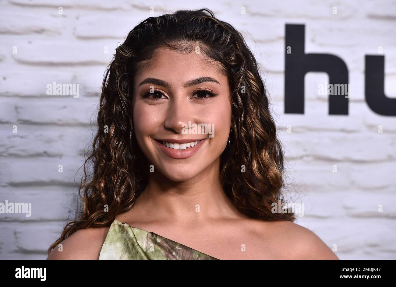 Isabella Ferreira arrives at the Los Angeles premiere of "Crush