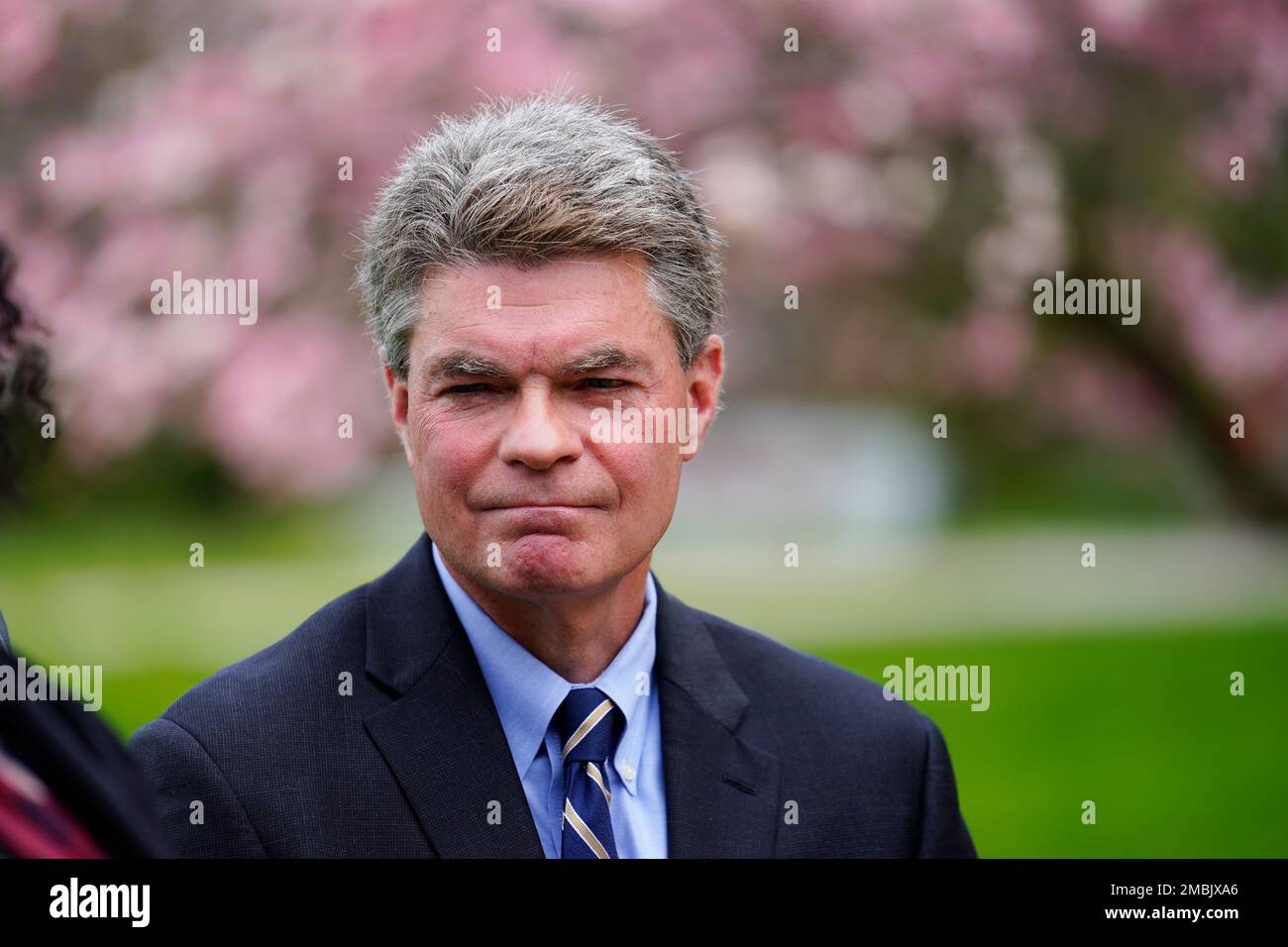 Delaware County District Attorney Jack Stollsteimer during a news
