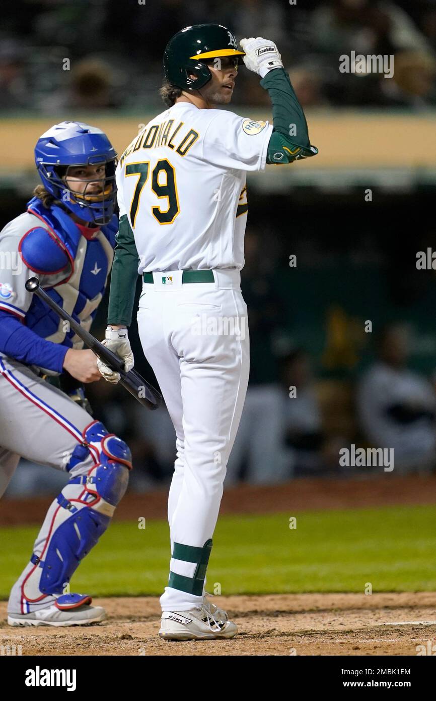 Express Alum Mickey McDonald Debuts with the Athletics