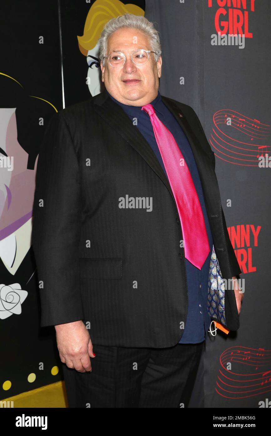Harvey Fierstein attends the Broadway opening night of "Funny Girl" at the August Wilson Theatre