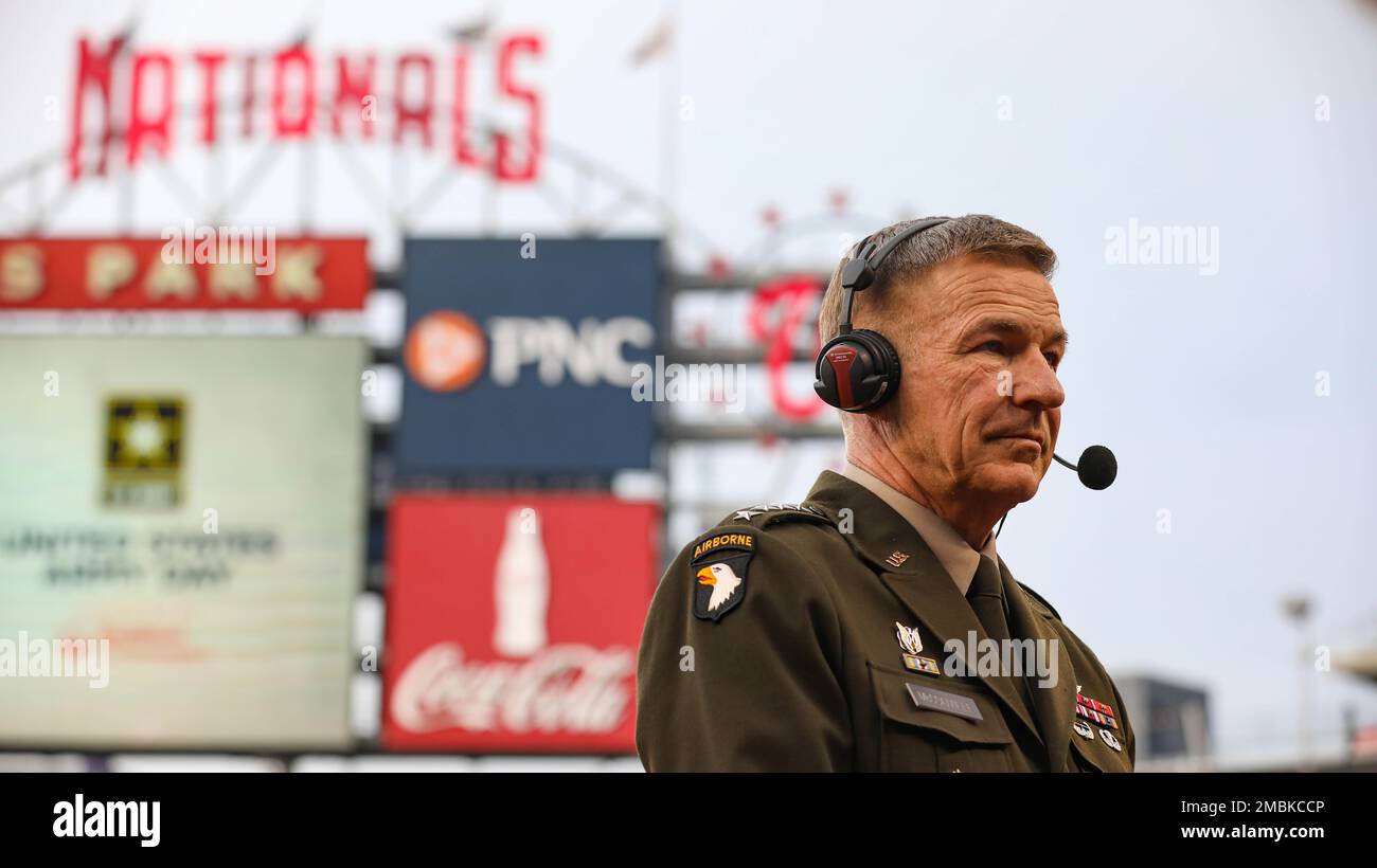 Chief of Staff of the U.S. Army Gen. James C. McConville conducts an ...