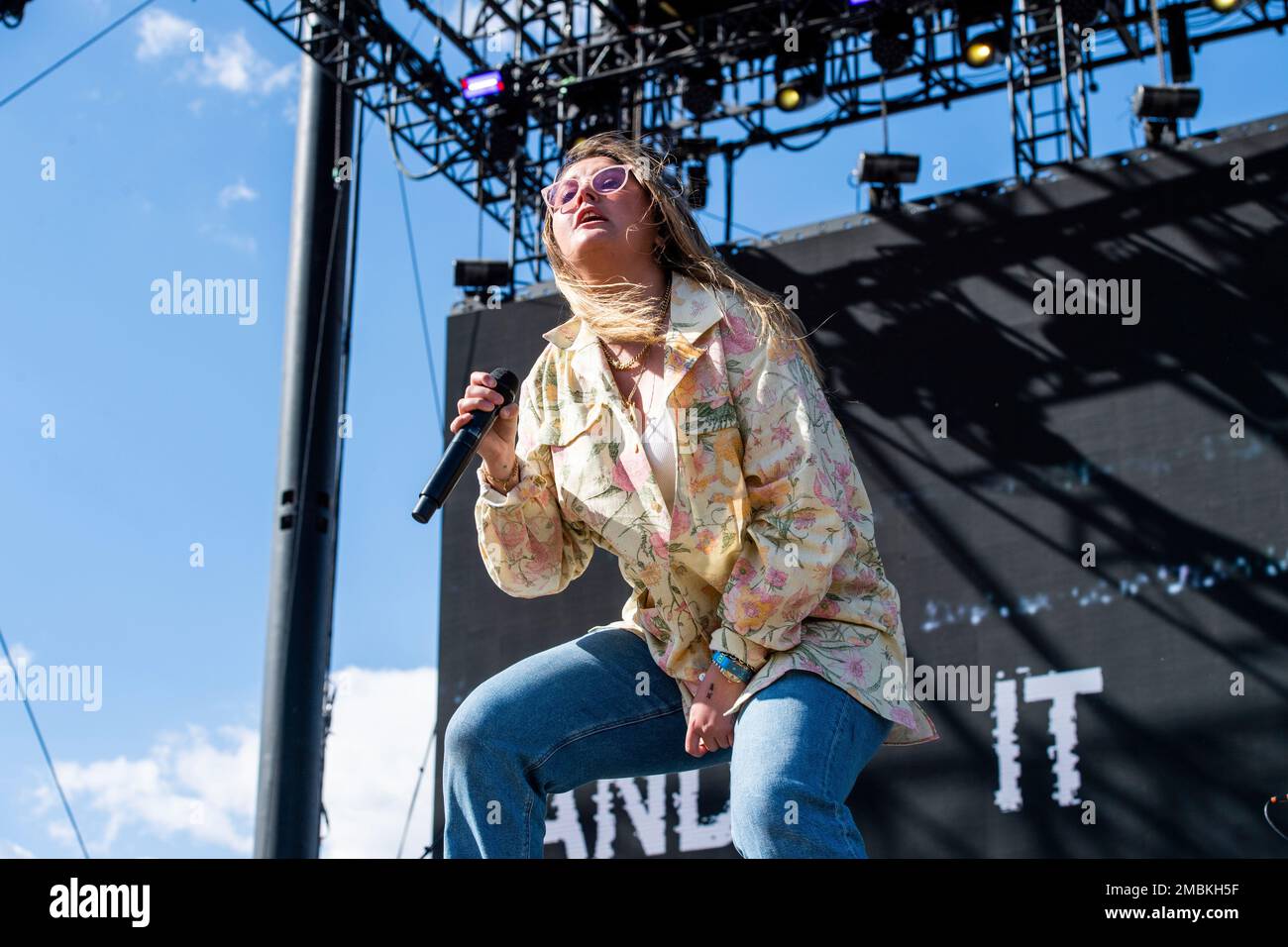 Chelsea Cutler performs at the Coachella Music & Arts Festival at the ...