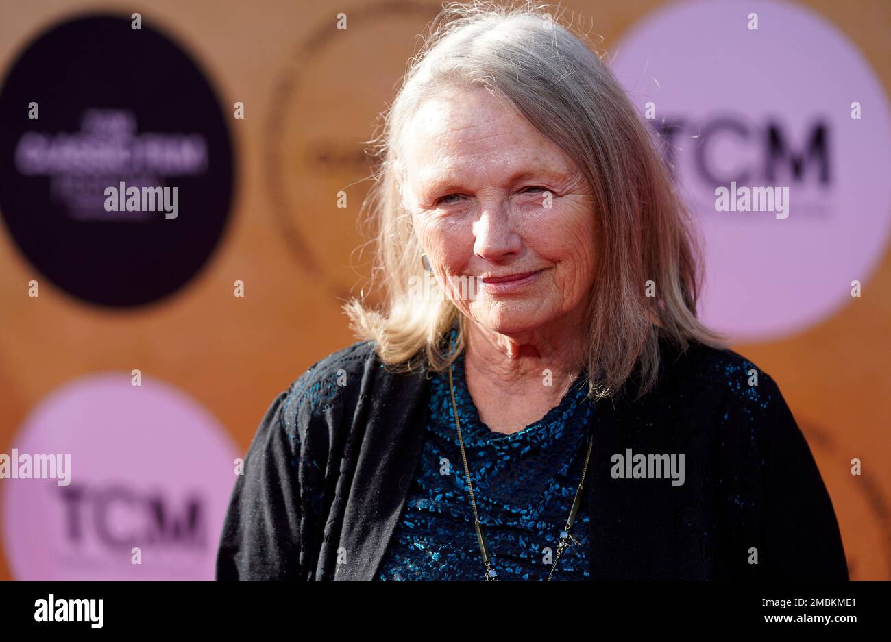 Tess Harper poses at a 40th anniversary screening of the 1982 film "E.T