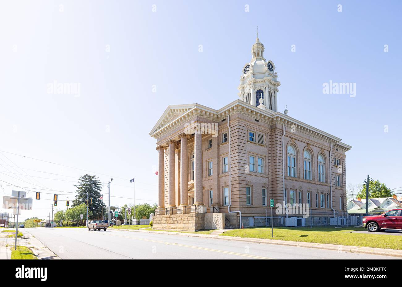 Abbeville, USA April 19, 2022 The Wilcox County Courthouse