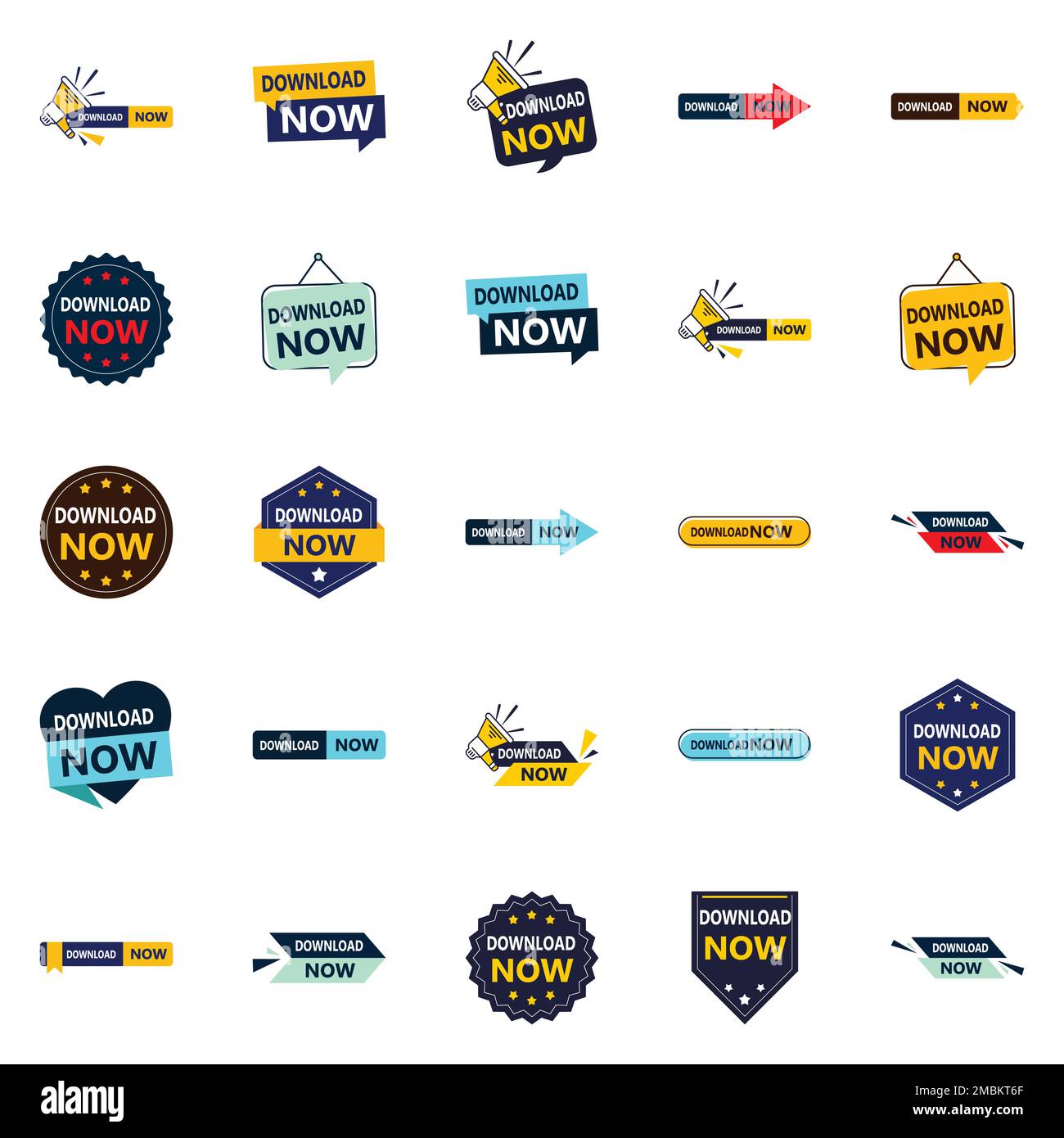 Now. Vector Download now vector vectors hi-res stock photography and images - Alamy